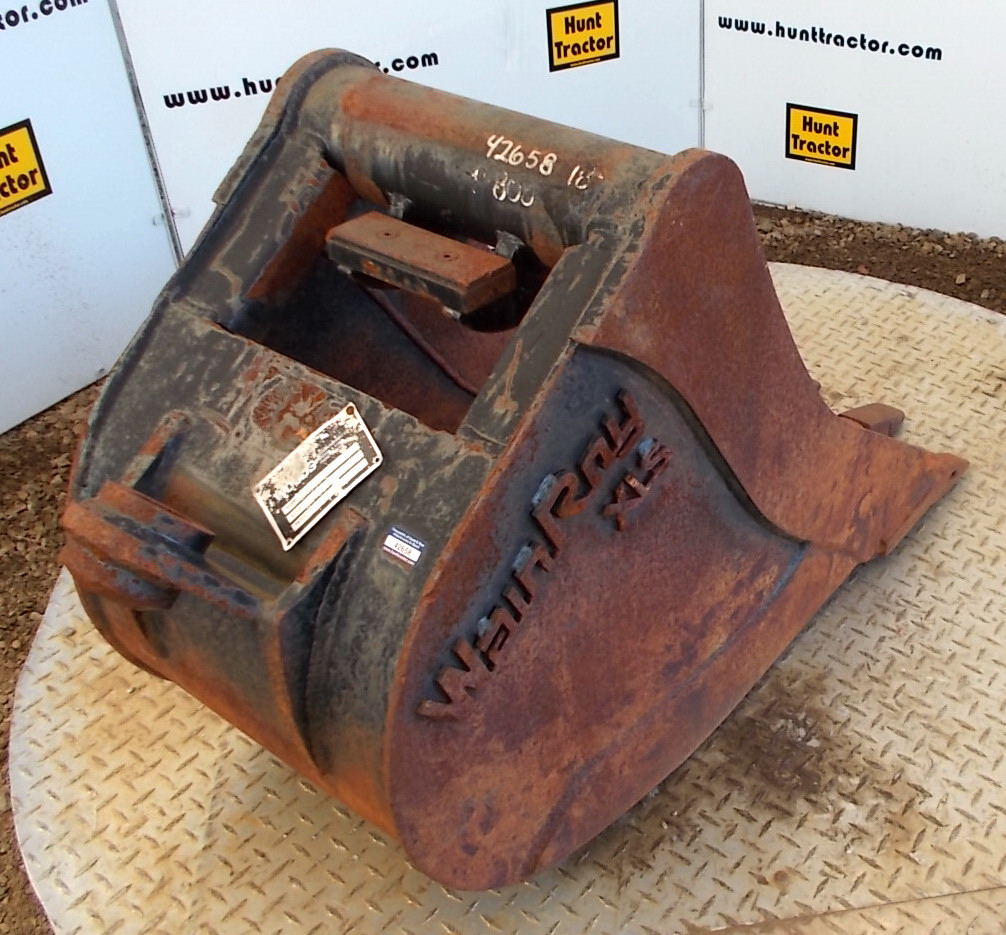 Attachment Zone Used 18" 1/4 Yd WainRoy XLS Excavator Bucket For Sale