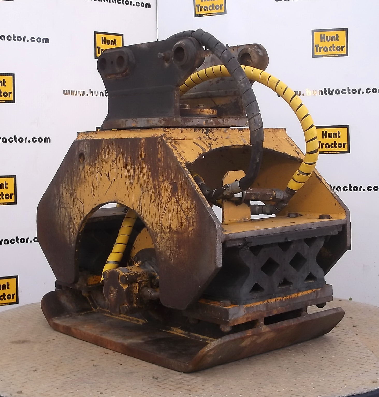 Attachment Zone Used Teledyne Hydraulic Vibratory Plate