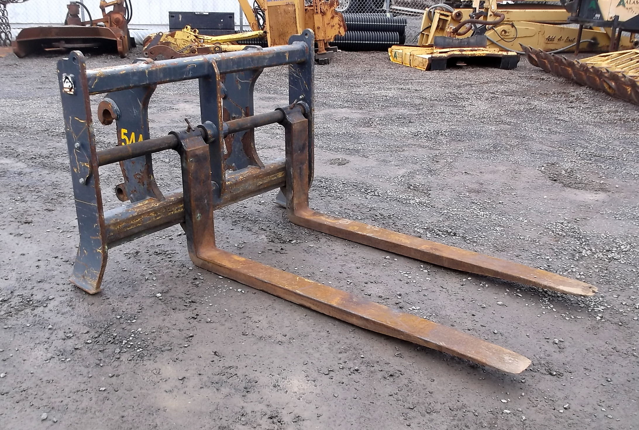 Attachment Zone Used 72" JRB 416 Quick Change Forks For Sale