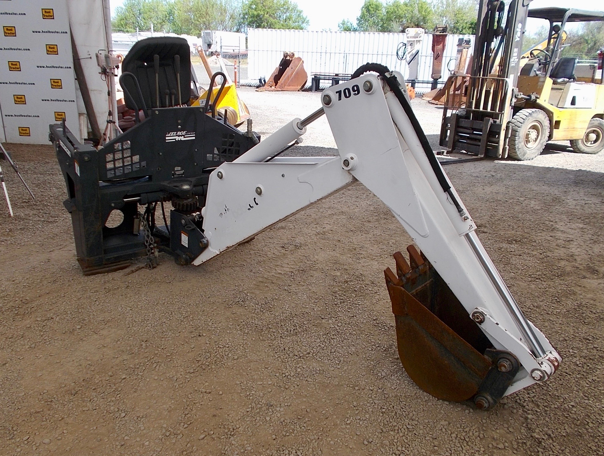 Attachment Zone Used Backhoe Attachment for Skid Steer For Sale