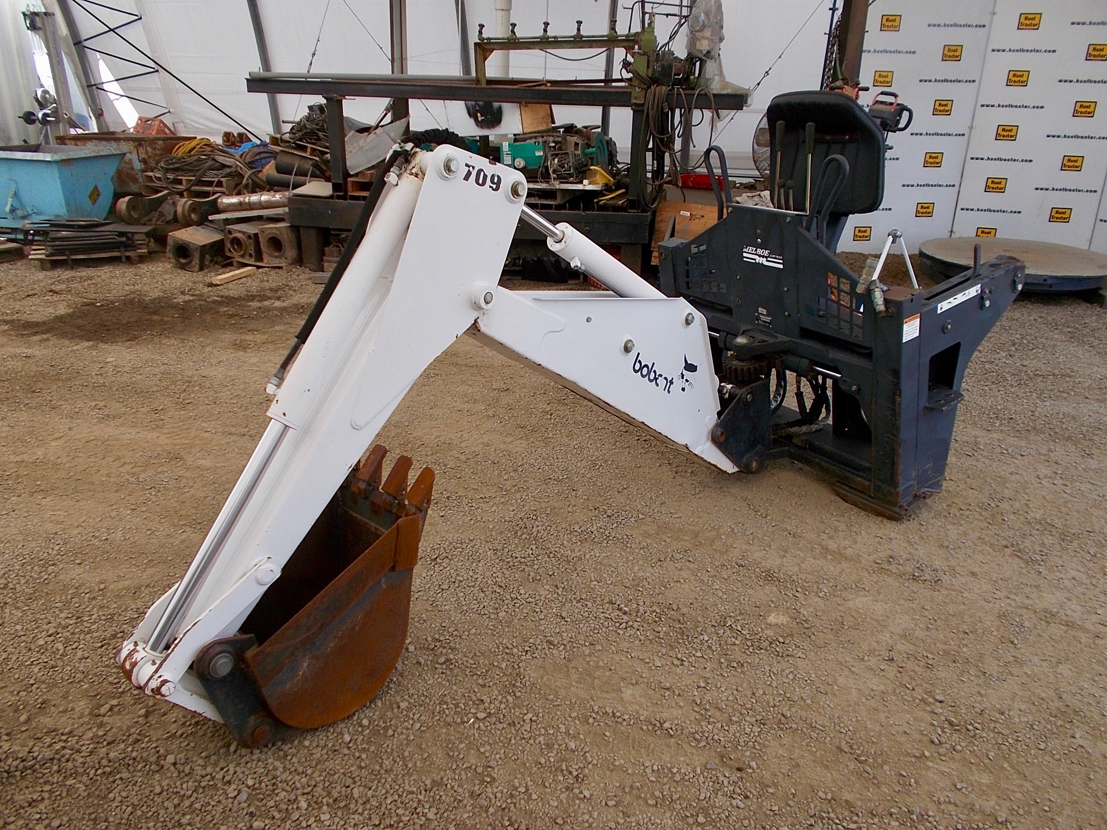 Attachment Zone Used Backhoe Attachment for Skid Steer For Sale
