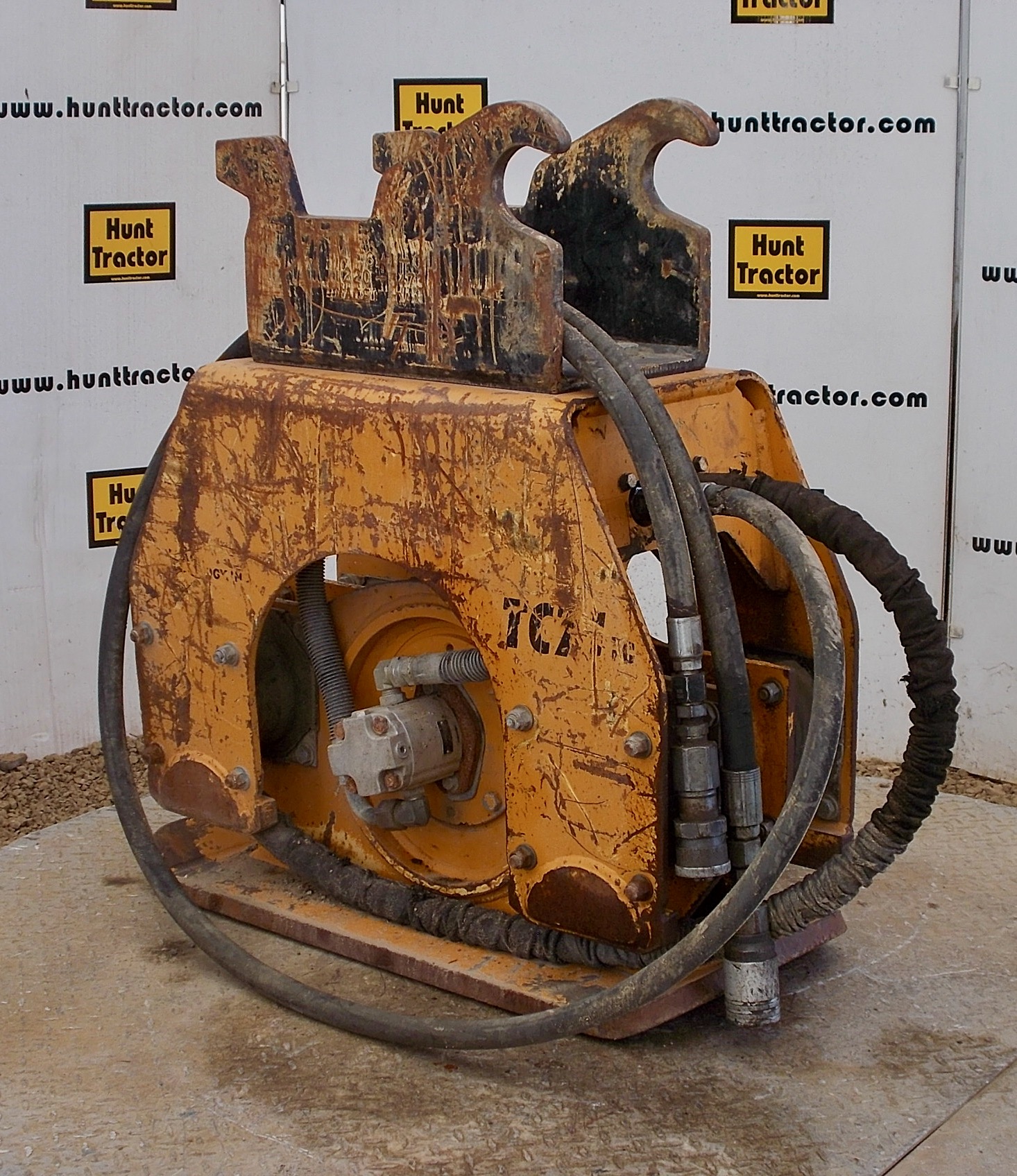 Attachment Zone Used BTI TC71 Hydraulic Vibratory Plate Compactor for