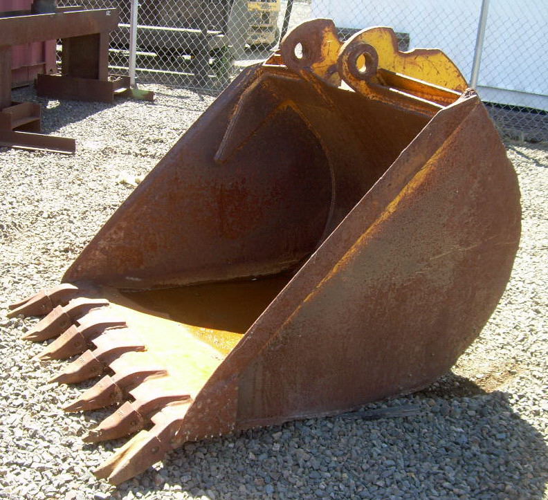 Attachment Zone Used 36" PinOn Backhoe Bucket For Sale